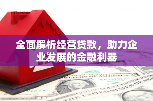 彭州全面解析经营贷款，助力企业发展的金融利器
