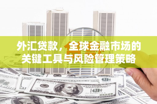 彭州外汇贷款，全球金融市场的关键工具与风险管理策略