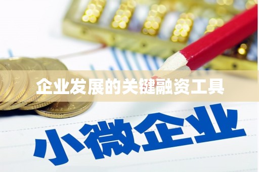彭州企业发展的关键融资工具