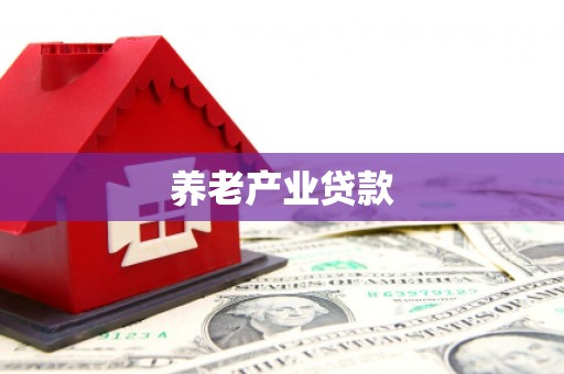 彭州养老产业贷款